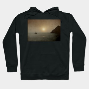 A Ship at Sunset Hoodie